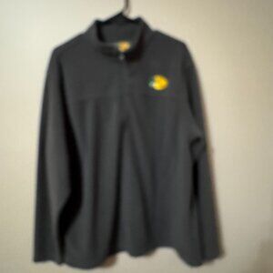281- BASS PRO SHOP Quarter Zip Fleece | Charcoal Outdoor Pullover